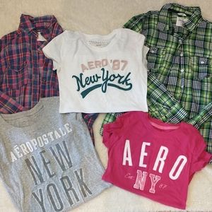 Huge lot of aeropostale! 6 shirts